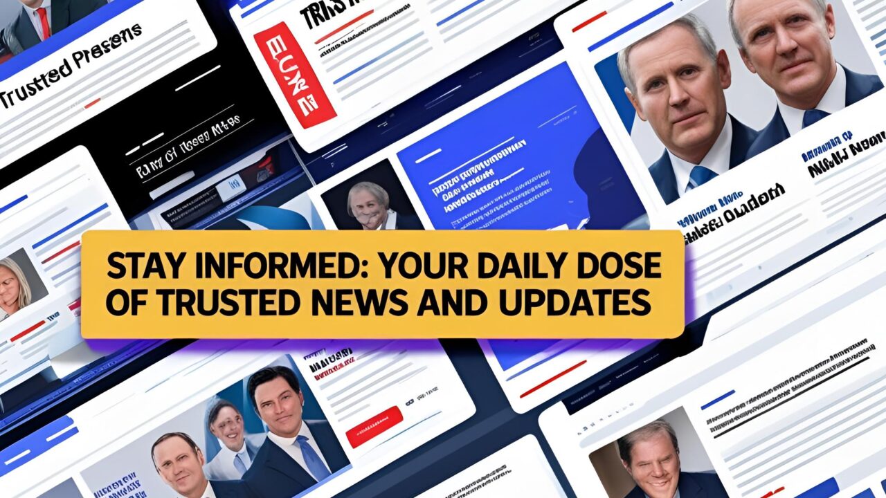 Stay Informed: Your Daily Dose of Trusted News and Updates