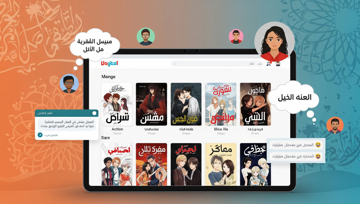 هنتاوي.com: Your premier online manga in the Arab world