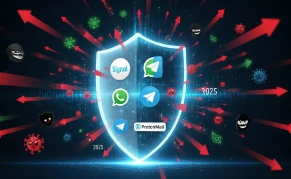 encrypted apps amid cyberattack