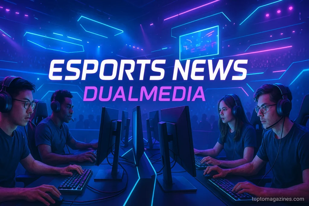 From Screens to Scores: Esports News DualMedia in Action