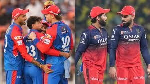 delhi capitals vs royal challengers bengaluru timeline